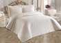 L'essentiel linge de maison Estiva - Cream Juego de colcha doble